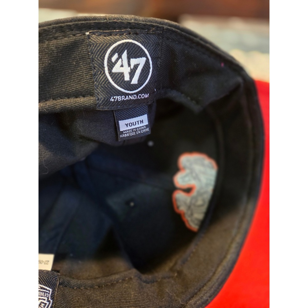 😎Norfolk Tides 47 Brand Youth Baseball Cap Minor League‎ Baseball  Adjustable - Picture 7 of 8